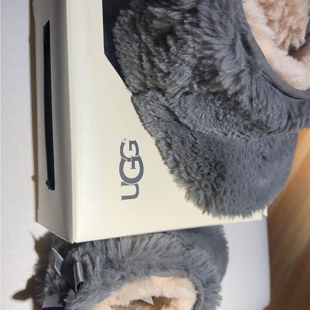 UGG Baby fur boots slightly used.